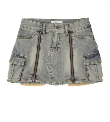 ACLENT 데님 미니 스커트