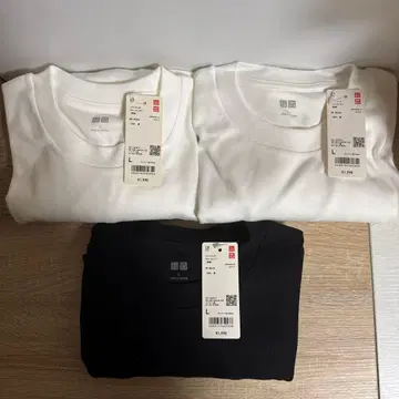 [ 새상품 ] UNIQLO 소프트 터치 크루넥T (긴팔) L