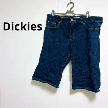 Dickies 스트레이트 숏팬츠 다크 블루 남성용