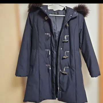 퍼 다운 더플 코트