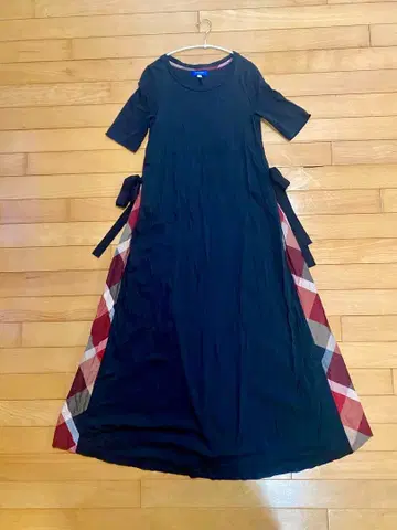 BLUE LABEL CRESTBRIDGE 반팔 롱 원피스 38