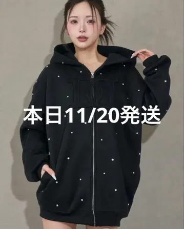 미개봉 새상품 다리치 darich 후드티 DD로고비쥬지퍼후드티