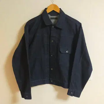유니클로 1st 데님 자켓 퍼스트 G 다크 네이비