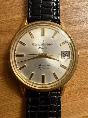 [ 앤티크 새상품급 ] 시티즌 제트 오토 데이터 자동 와인딩 시계 골드