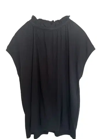 Jayro 블랙 드레이프 상의