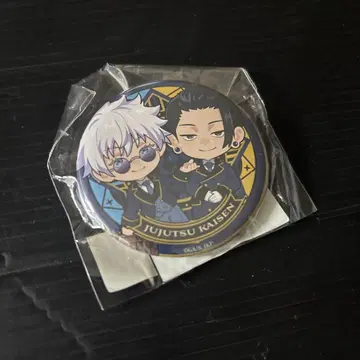 주술회전 고죠 사토루 게토 스구루 회옥옥절 캔뱃지 호텔