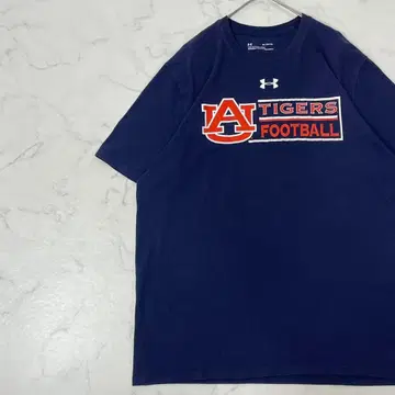 UNDER ARMOUR 빅 사이즈 로고 프린트 반팔 T셔츠 XL