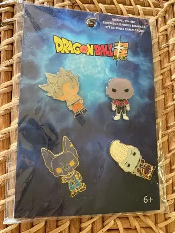 드래곤볼 초 에나멜 핀셋 4개