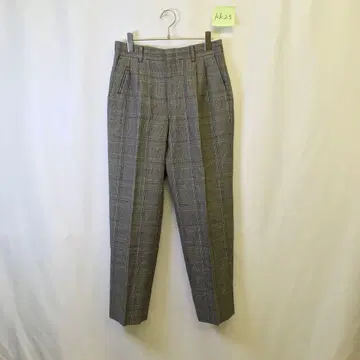 kk23 [ XL ] GLENMORG 테이퍼드 슬랙스 플라노 글렌체크