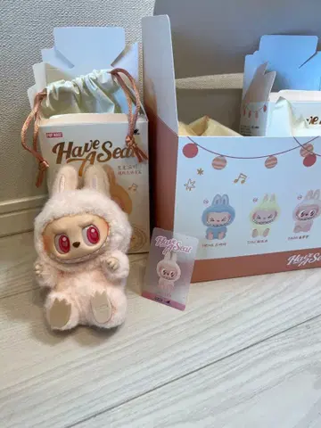 정품 POPMART LABUBU Have a seat DADA