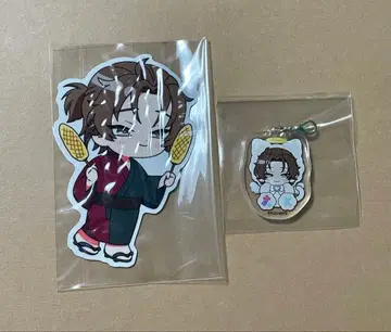 플러스메이트 아크릴 참 스티커 사토미