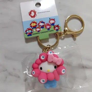 헬로키티 산리오 미야쿠미야쿠  파스텔 컬러 키링