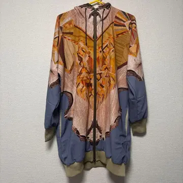 FUGAHUM 아트 프린트 후드티