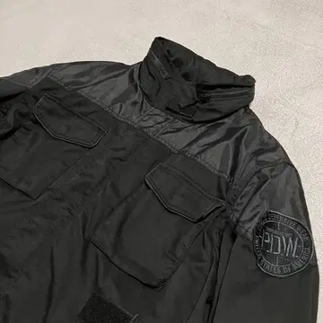 AVIREX PDW 밀리터리 자켓 블랙 XL 우에노 쇼카이