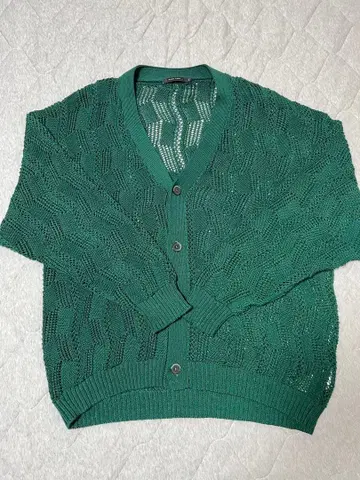 niko and - 메쉬 니트 가디건