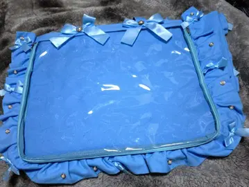 A3 프릴 디자인 이타백용 토트백 5주년 ver 색스 블루