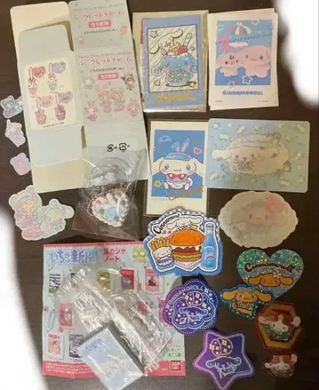 mezzo piano x 산리오 시크릿 참 시나몬 스티커