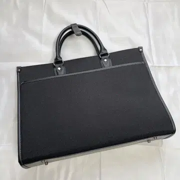 [ 새상품급 ] 블랙 캔버스 비즈니스 백