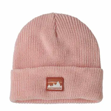 PATAGONIA 로고 비니 니트 모자 여성용 키즈