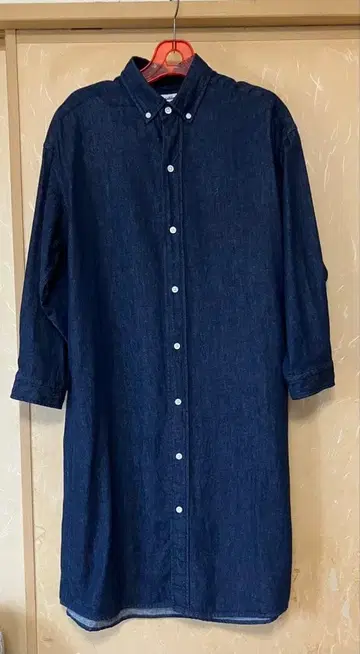 짐플렉스 데님 셔츠 원피스