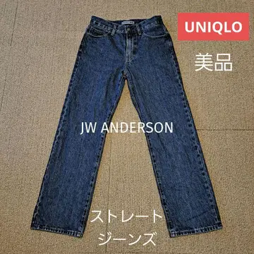 [ UNIQLO ] 스트레이트 청바지 67 BLUE 24 사이즈