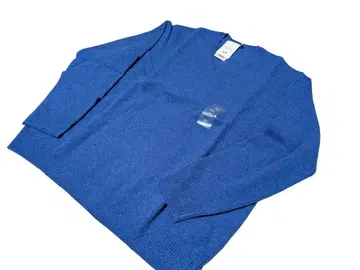 택 포함 새상품 UNIQLO 프리미엄 라무 V넥 스웨터 3XL