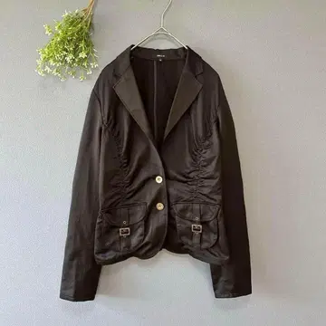 컴시즘 [M] 성인 와일드 럭셔리 광택감 부드러운 터치 테일러드 자켓