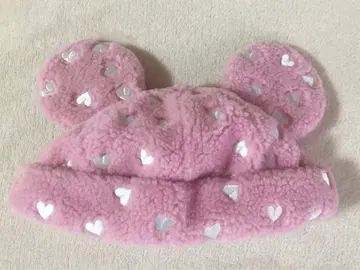 [공식] 미키 보아캡 하트 핑크