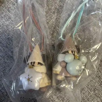 릴린린 캡슐 토이 2025 크리스마스 브라운 화이트