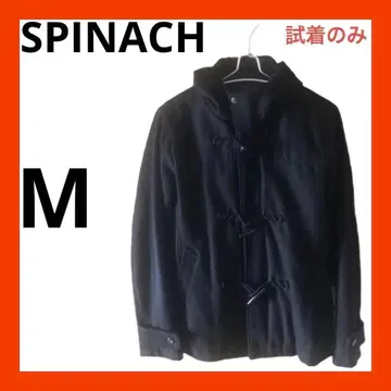 (시착만 한 상품) SPINACH 스피나치 더플 코트 M 블랙