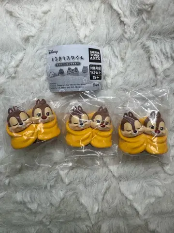 Disney 칩과 데일 캡슐 토이 2세트