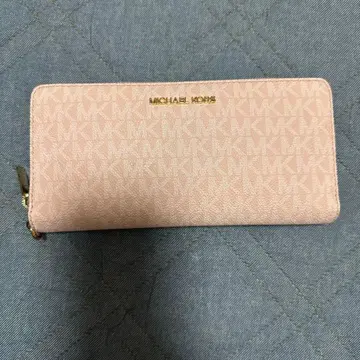 MICHAEL KORS 핑크 장지갑