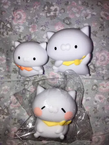 어린이 냥코 BIG 소프트 비닐 마스코트 3개