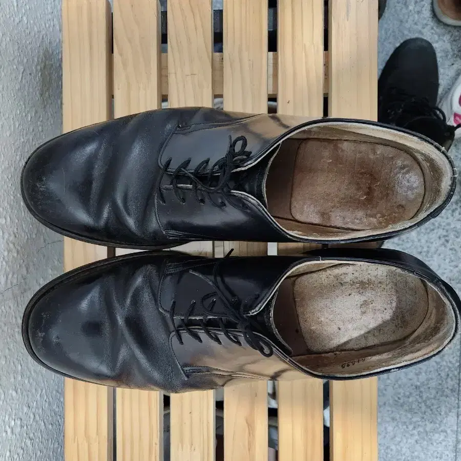 70s original US Navy shoes US NAVY SERVICE SHOES 28 on Bunjang