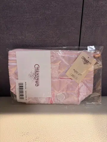 [ 새상품 미사용품 ] 긴자와 레이스 사자씨 패턴 스퀘어 파우치