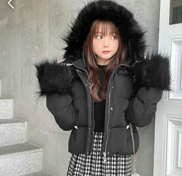 미셸 마카롱 퍼 숏 다운 프리 사이즈