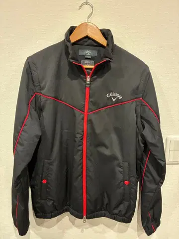 Callaway 골프 자켓 블랙/레드