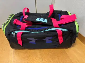 언더아머 보스턴 백 블랙 핑크