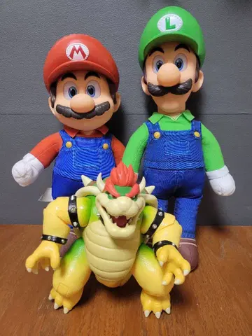 더 슈퍼 마리오 브라더스 무비 피규어
