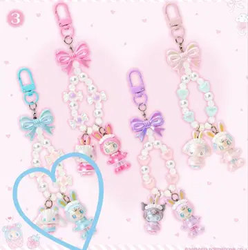 메조피아노 산리오 캐릭터즈 키링 시나모롤 블루베리에