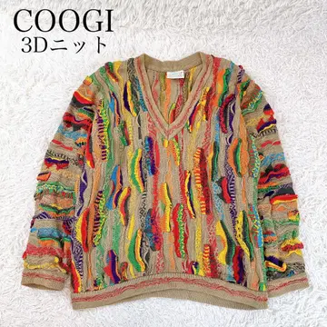 초레어 레어 coogi 쿠지 3D knit 호주산 90s