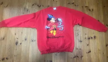 월트 디즈니 월드 25주년 미키 맨투맨 사이즈 L