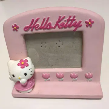 헬로키티 미니 사진 프레임 핑크 귀여운 골동품