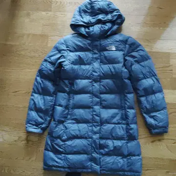 The North Face 블루 다운 자켓