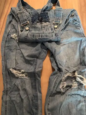 GAP 데님 살로펫 데미지 가공