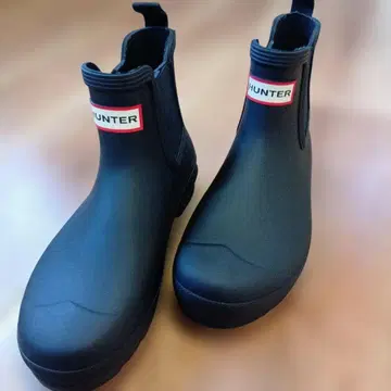 (새상품, 미사용) HUNTER 블랙 레인부츠