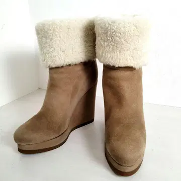 JIL SANDER 무톤부츠 숏부츠 웨지솔 36