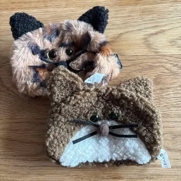 복슬복슬 고양이 파우치 2