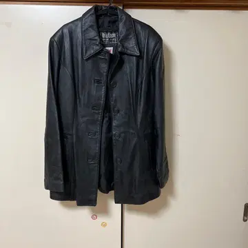 Roxstream 천연 가죽 가죽 자켓 L 블랙