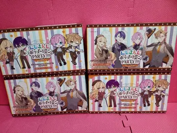 4점 니지산지 팝콘 PARTY!!! 남코 한정판 BOX